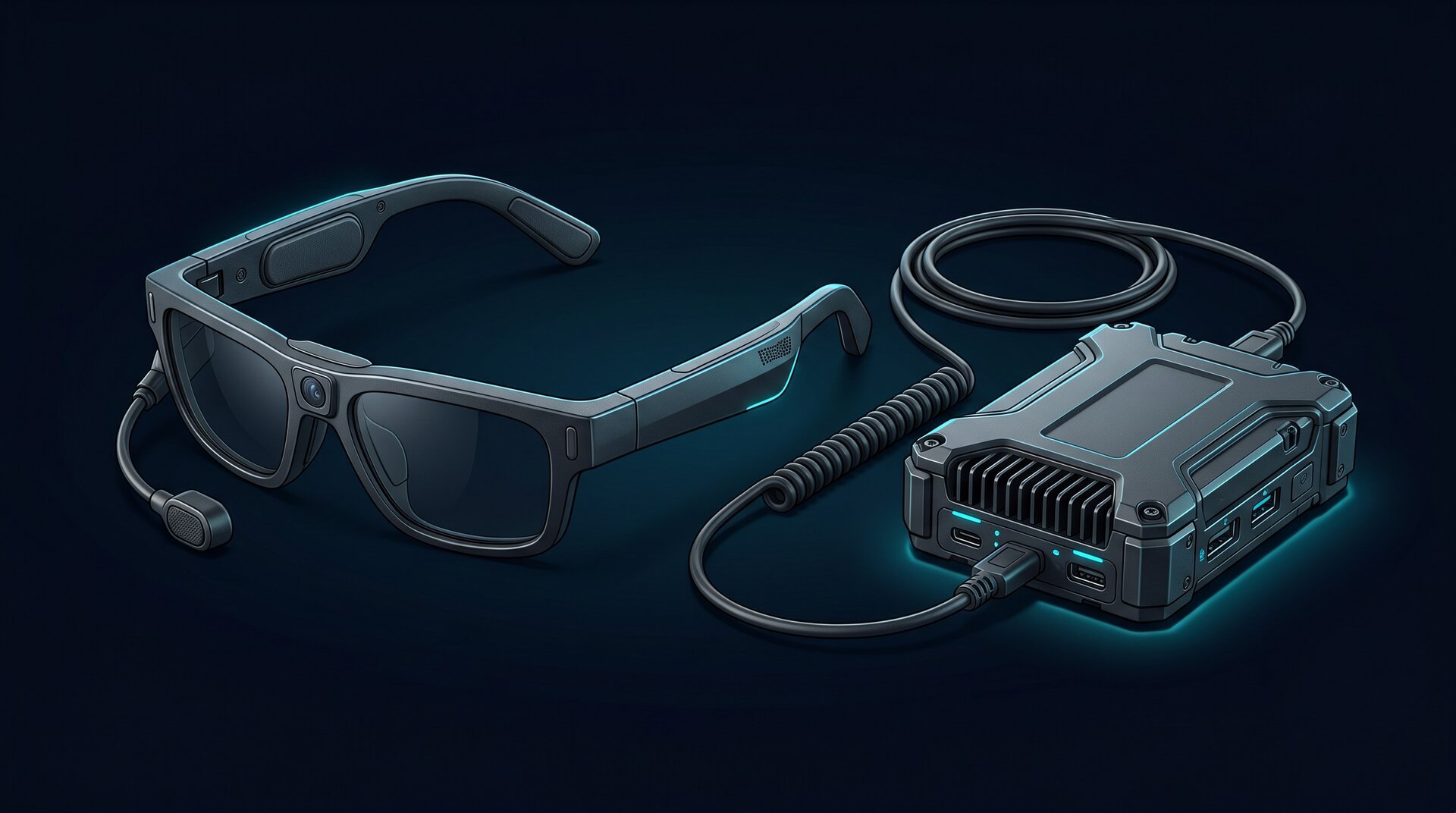 SentinAI Edge Hardware Package — DPVR smart glasses + edge pocket PC